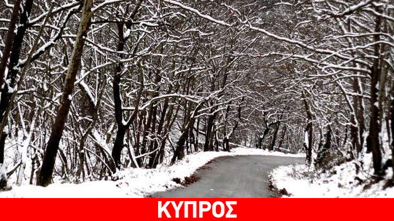 Η «η πιο κρύα νύχτα του χειμώνα» στην Κύπρο