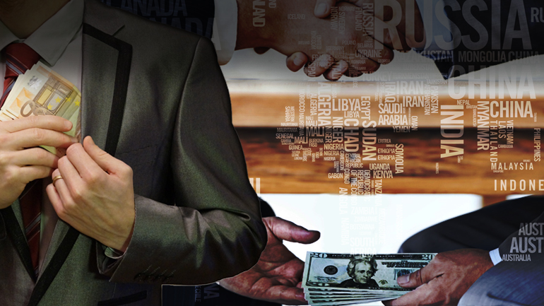 Ο παγκόσμιος χάρτης της διαφθοράς