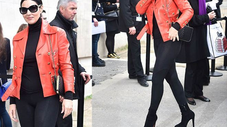 Δείτε τη super stylish εμφάνιση της Monica Bellucci στο Παρίσι!