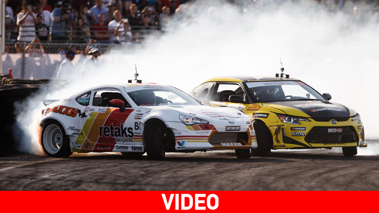 Οι καλύτερες στιγμές της Formula Drift