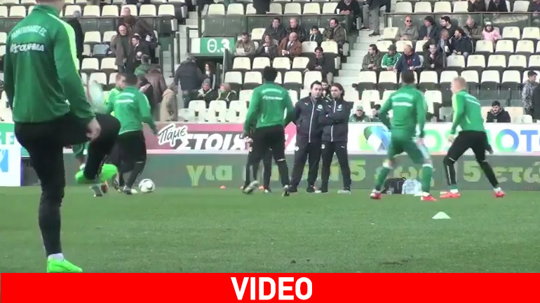 Η παρακάμερα του αγώνα Παναθηναϊκός-Ατρόμητος