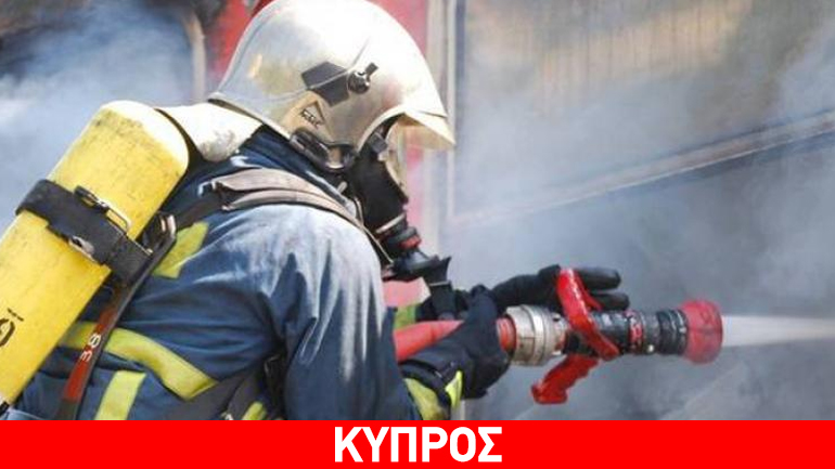 «Λαμπάδιασε» τροχόσπιτο στην Πάφο