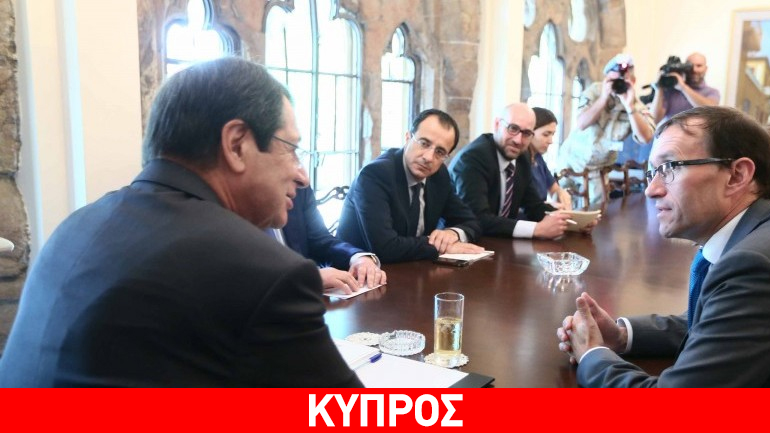 Κύπρος: Ο Έιντε βλέπει σήμερα Αναστασιάδη-Ακιντζί