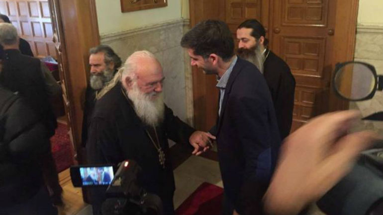 Τον Αρχιεπίσκοπο Ιερώνυμο επισκέφτηκε ο Κώστας Μπακογιάννης