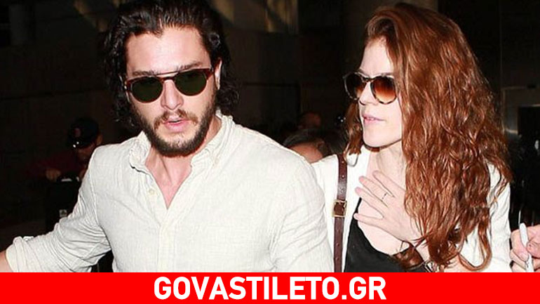 Kit Harington-Rose Leslie: Ζευγάρι και στη ζωή οι πρωταγωνιστές του «Game of Thrones»;