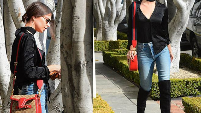 Το σέξι πρωινό look της Emily Ratajkowski: Δείτε τι φόρεσε