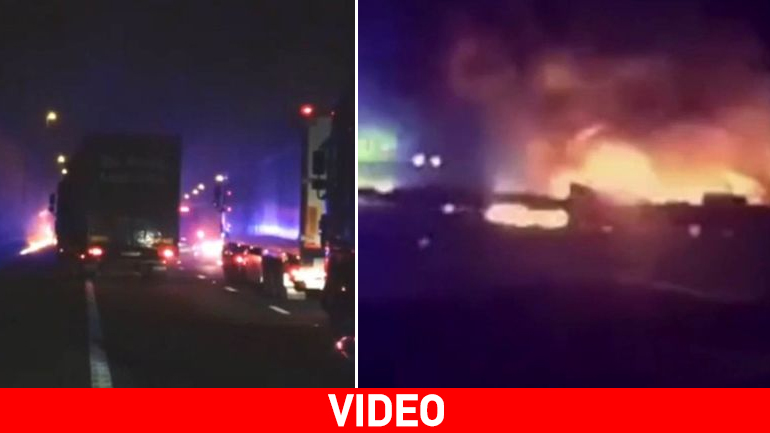 Βρετανία: Οδηγός φορτηγού κάηκε ζωντανός σε τροχαίο