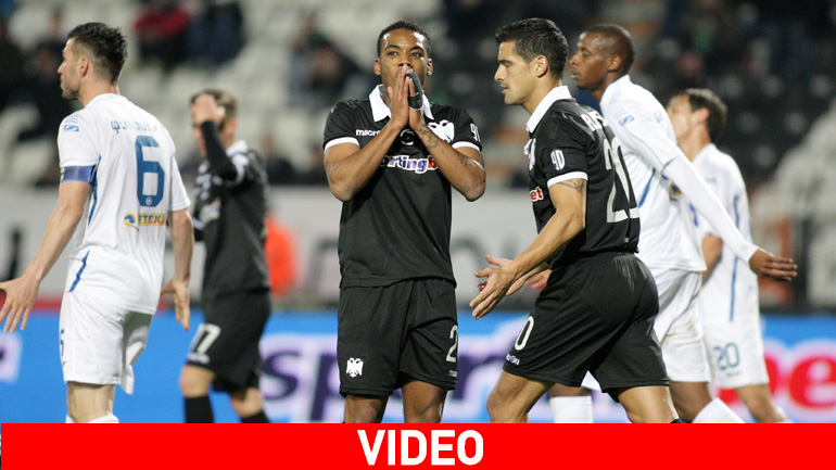 «Κόλλησε» ο ΠΑΟΚ, 1-1 με τον Ατρόμητο στην Τούμπα