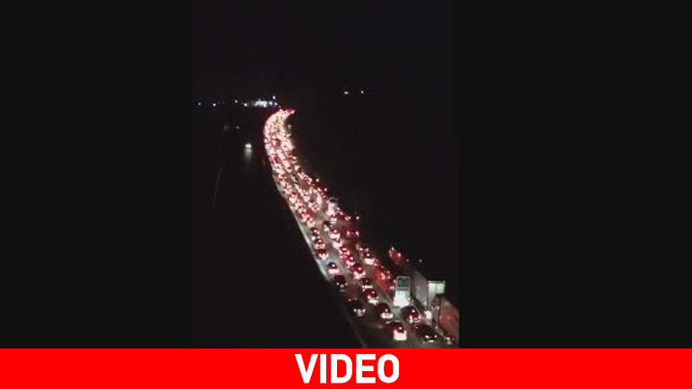 Κυκλοφοριακό κομφούζιο στην Εθνική Οδό Αθηνών- Κορίνθου στον Ισθμό