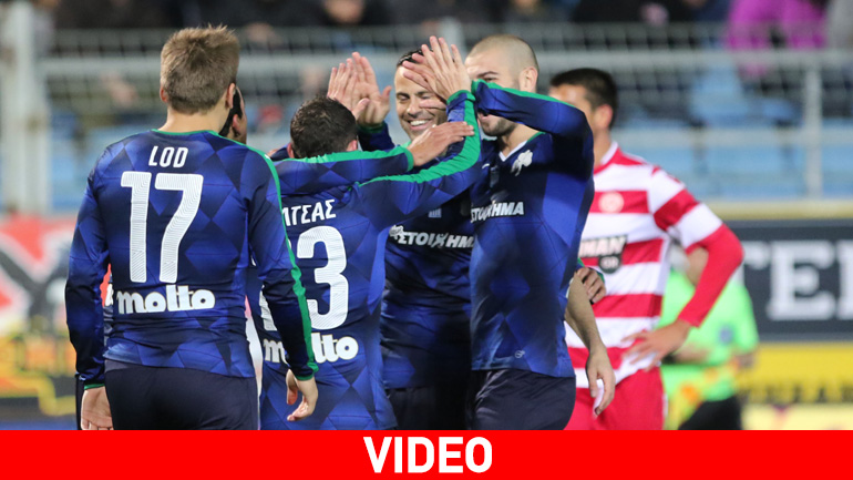 Νικητής ο Παναθηναϊκός 3-2 τον Πλατανιά