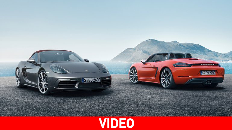 H νέα Porsche Boxster έχει περισσότερα άλογα…