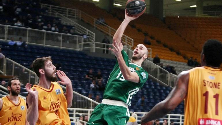 Άνετη νίκη για τον Παναθηναϊκό, 84-62 το Ρέθυμνο Άνετη νίκη για τον Παναθηναϊκό, 84-62 το Ρέθυμνο