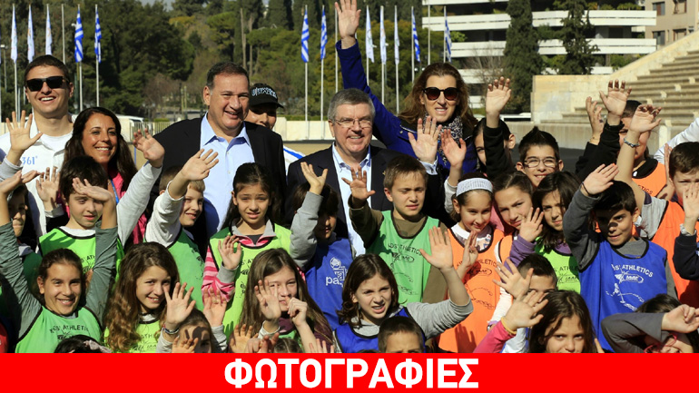 Ο Τόμας Μπαχ στο Παναθηναϊκό Στάδιο