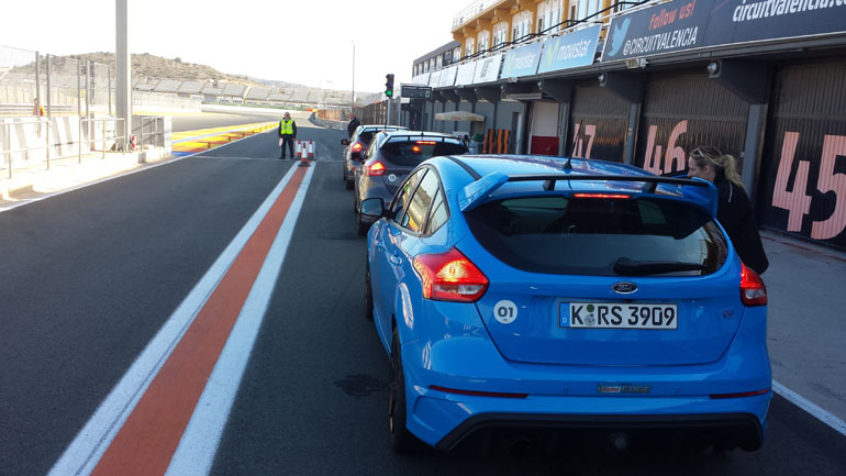 Αυτό είναι το φυσικό περιβάλλον ενός Ford Focus RS...