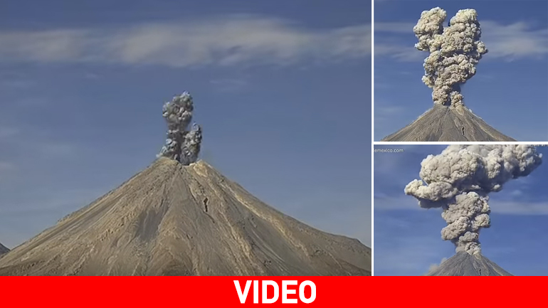 Βρυχάται… το ηφαίστειο της φωτιάς