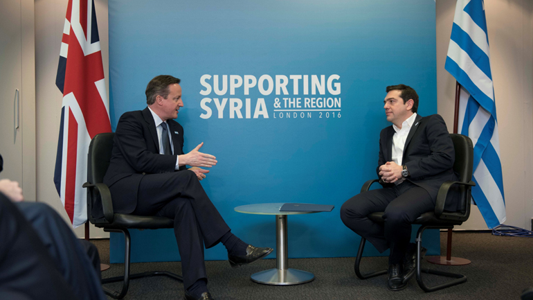 Τι συζητήθηκε στο τετ α τετ Τσίπρα-Κάμερον Τι συζητήθηκε στο τετ α τετ Τσίπρα-Κάμερον