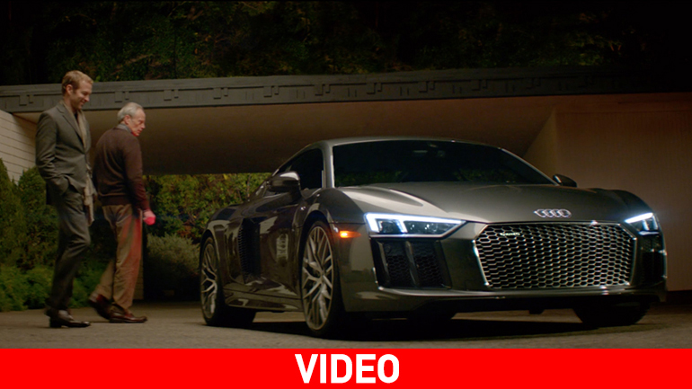 Μόνο το R8 μπορεί να συγκινήσει έναν αστροναύτη