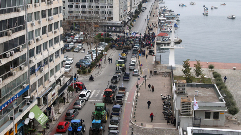 Αγρότες απ’ όλα τα μπλόκα συγκεντρώνονται σήμερα στη Θεσσαλονίκη