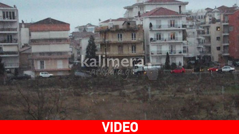 Χιόνι στην Τρίπολη