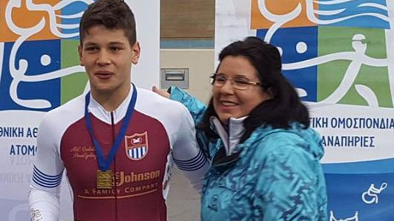 Ποδηλασία πίστας (ΑμεΑ): Πανελλήνιο ρεκόρ από τον Νίκο Παπαγγελή