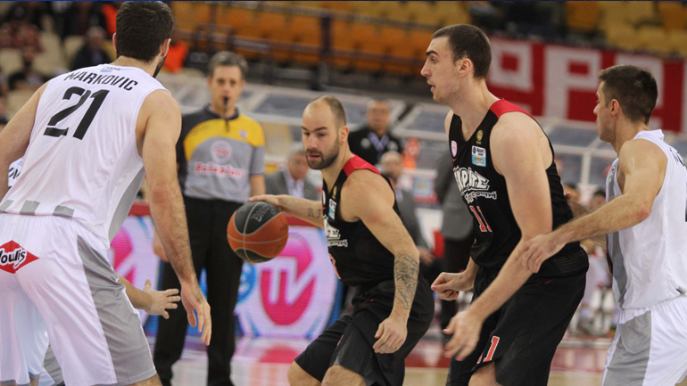 «Καθάρισε» ο Σπανούλης, Ολυμπιακός-ΠΑΟΚ 83-76