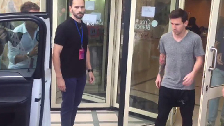 Στο νοσοκομείο ο Μέσι