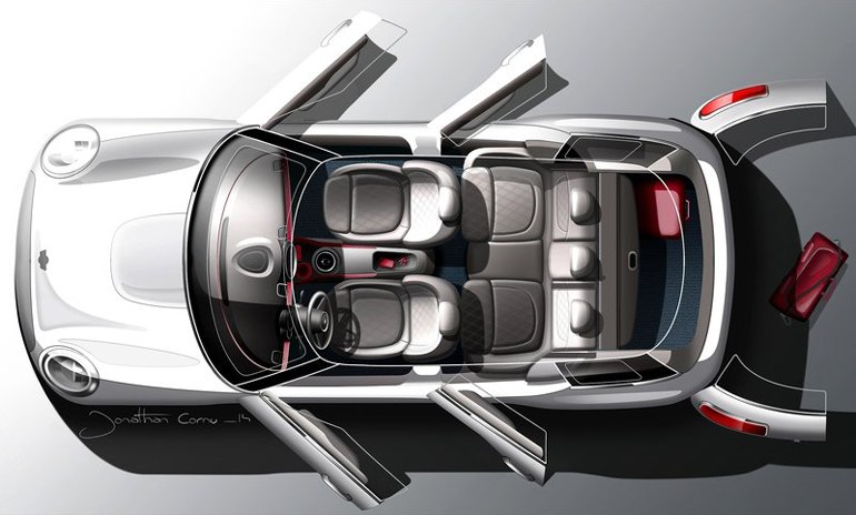 Από ένα σχέδιο γεννήθηκε το εκκεντρικό MINI Clubman...