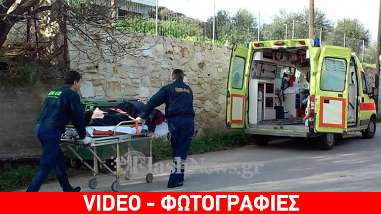 Τροχαίο ατύχημα στα Χανιά με εγκλωβισμένο τραυματία