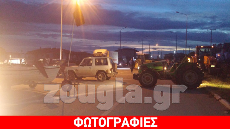 Νέο αγροτικό μπλόκο στη Χαλκιδική