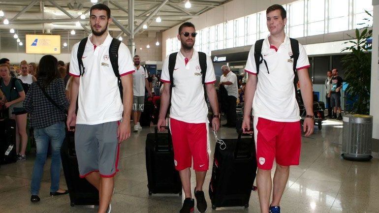 Μπάσκετ: «Πέταξε» για τη Ρωσία ο Ολυμπιακός