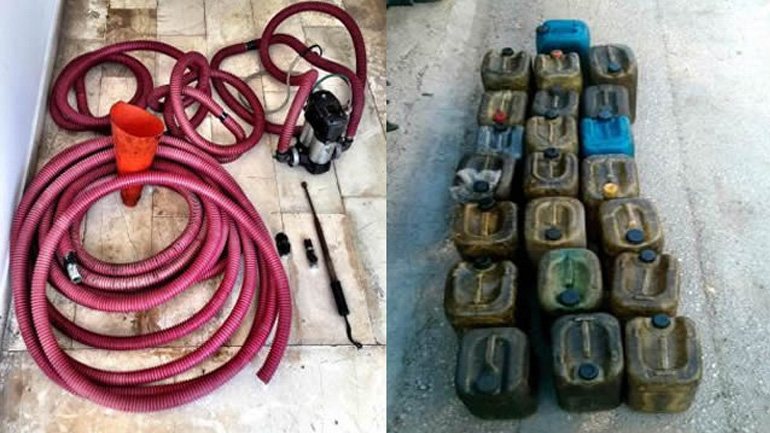 Στυλίδα: Έκλεβαν πετρέλαιο από νταλίκες