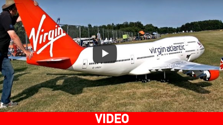 Tο μεγαλύτερο τηλεκατευθυνόμενο αεροπλάνο