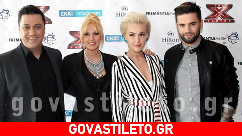Πρώτη φορά μαζί : Δείτε ολόκληρη την ομάδα του X-Factor και τον Σάκη Ρουβά