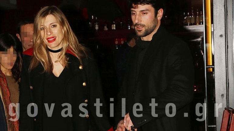 Ζέτα Δούκα & Μιχάλης Χατζαντωνάς: Βραδινή έξοδος πριν τα γεννητούρια Ζέτα Δούκα & Μιχάλης Χατζαντωνάς: Βραδινή έξοδος πριν τα γεννητούρια