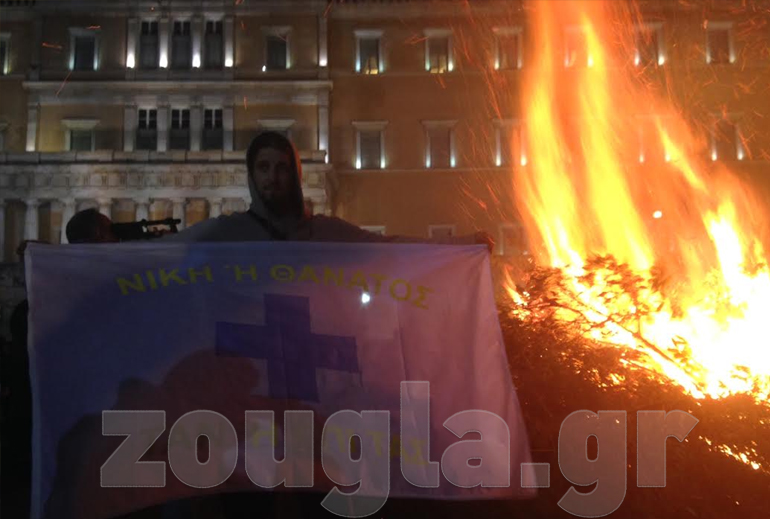 Νέος αγρότης στη μάχη κατά του ασφαλιστικού