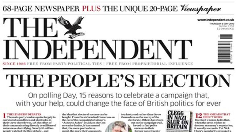 Πωλείται η «Independent»