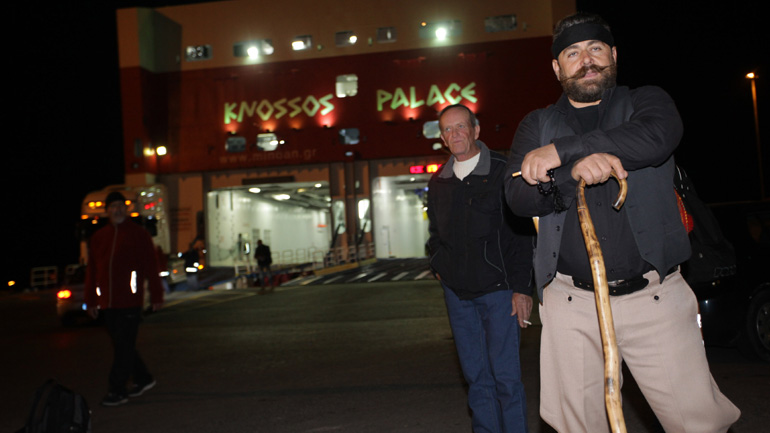 Στον Πειραιά οι αγρότες της Κρήτης