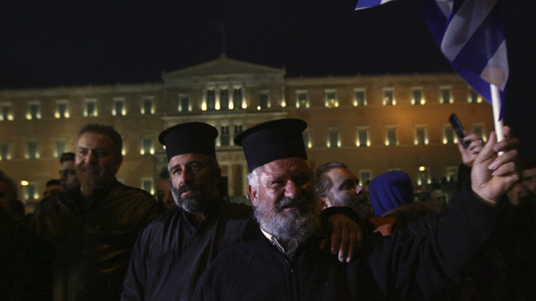 Συλλαλητήριο με τις ευλογίες ιερωμένων