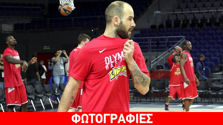 Η προπόνηση του Ολυμπιακού στη Μόσχα