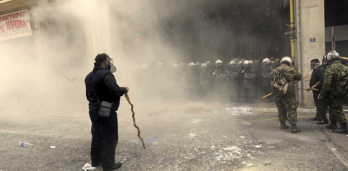 H oργή πνίγηκε στα χημικά