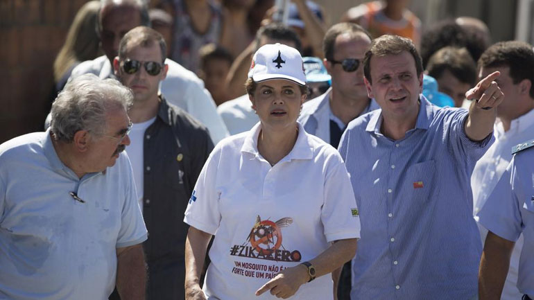 Βραζιλία: Ρουσέφ εναντίον Ζίκα με το βλέμμα στους Ολυμπιακούς