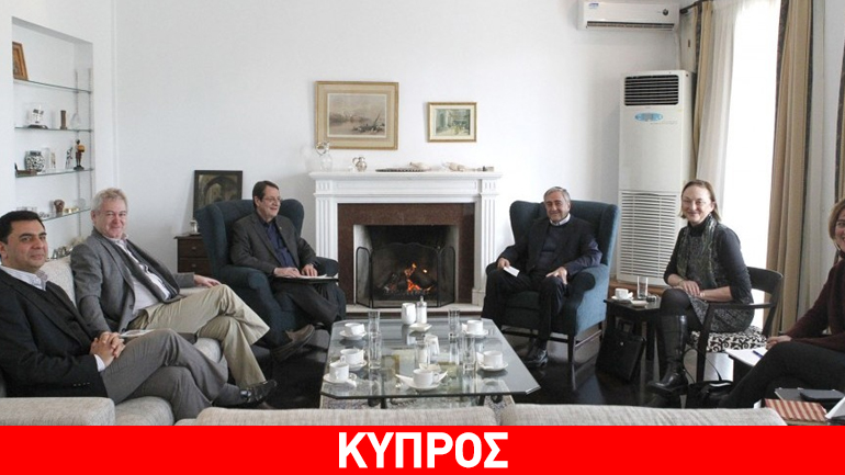 Κυπριακό: Έμφαση στη μείωση των αποκλίσεων δίνουν Αναστασιάδης-Ακιντζί