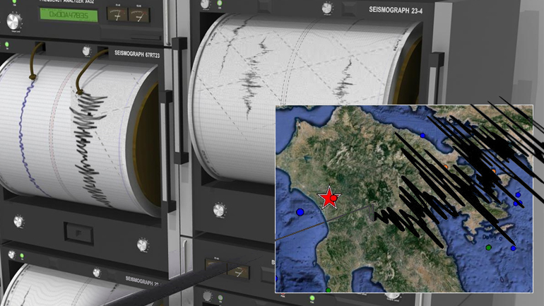 Σεισμός 5,2R στην Ηλεία