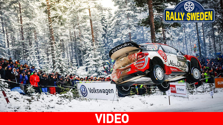 Οι καλύτερες στιγμές του Ράλι Σουηδίας