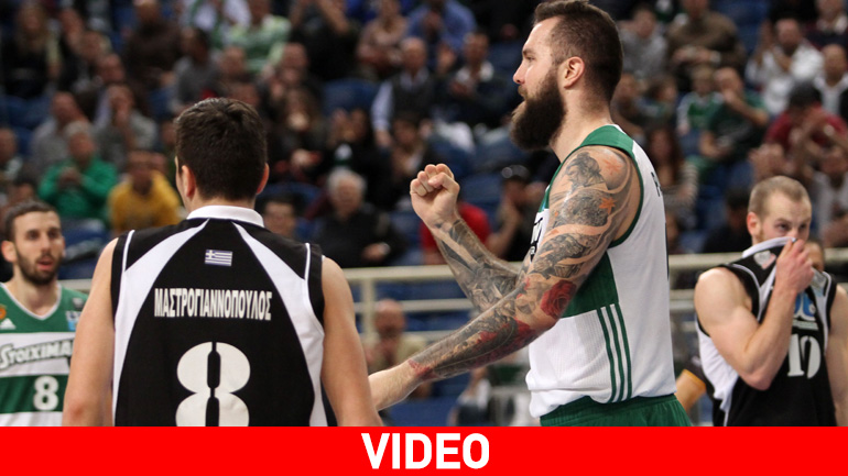 Τα highlights του αγώνα Παναθηναϊκός-Απόλλων Πάτρας