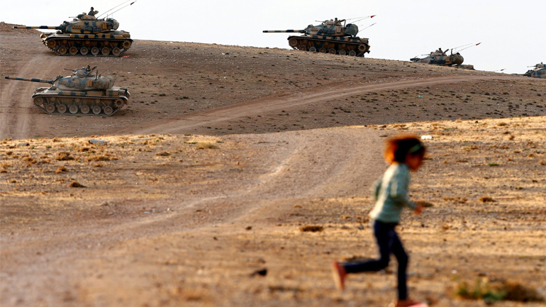 Η Τουρκία επιθυμεί χερσαία επιχείρηση στη Συρία