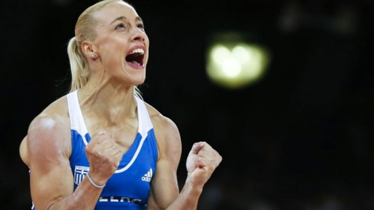 Στίβος: Πανελλήνιο ρεκόρ στον κλειστό με 4.81μ από την Κυριακοπούλου