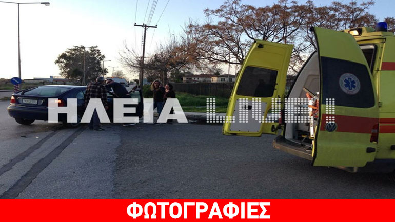 Καραμπόλα τριών οχημάτων στον Πύργο – 2 άτομα στο νοσοκομείο