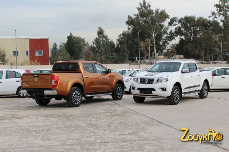 Αυτά είναι τα δύο πρώτα Nissan Navara που ήρθαν στην Ελλάδα...