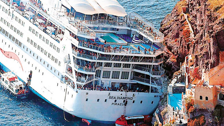 Συνάντηση στο Υπουργείο Εμπορικής Ναυτιλίας για το ναυάγιο του Sea Diamond